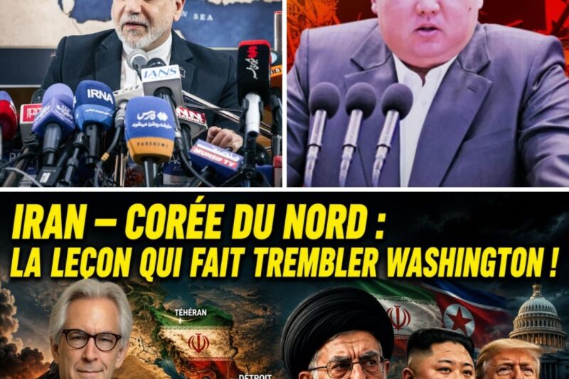 Iran–Corée du Nord : la leçon explosive qui fait trembler Washington