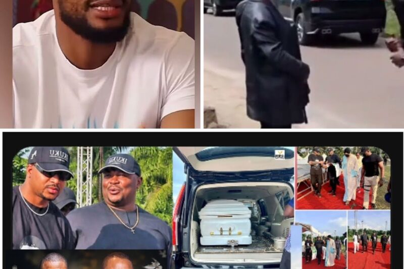 Alexx Ekubo’s Final Journey Home: Tears, Tributes and the Viral Moment That Shook Nollywood Fans