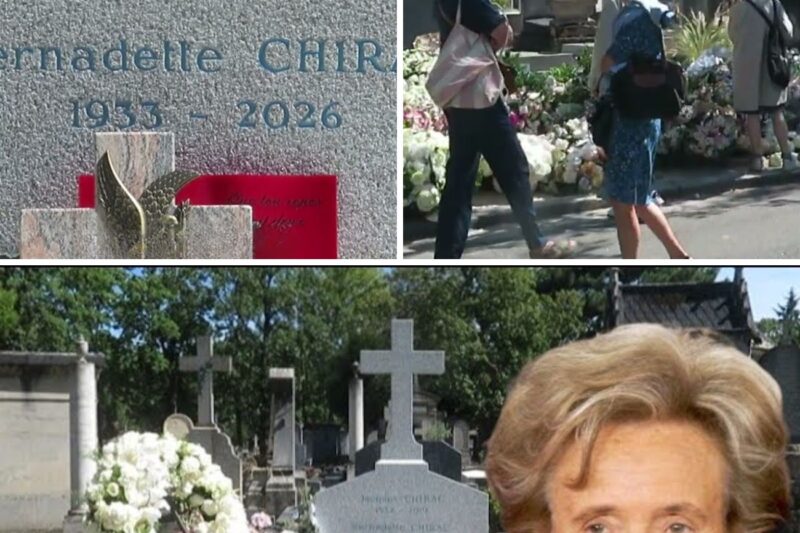 La tombe de Bernadette Chirac bouleverse les visiteurs : un détail les laisse sans voix !