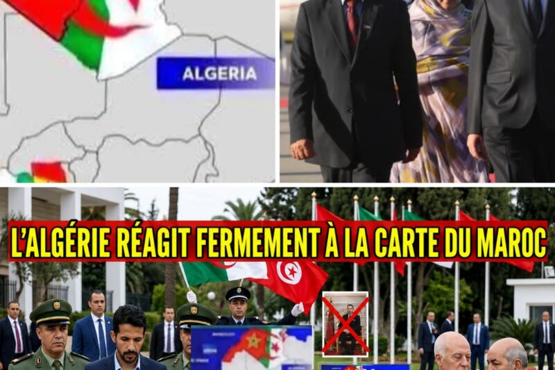 Scandale de la carte en Tunisie : l’Algérie sous le choc, le Maroc au cœur d’une polémique explosive