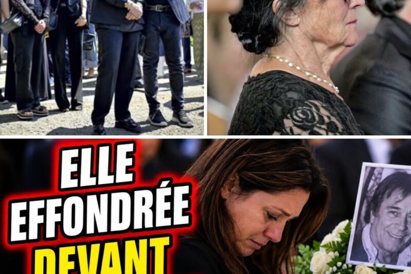 Obsèques de Frank Michael : Sandra en larmes devant le cercueil, une scène bouleversante qui choque et émeut les fans
