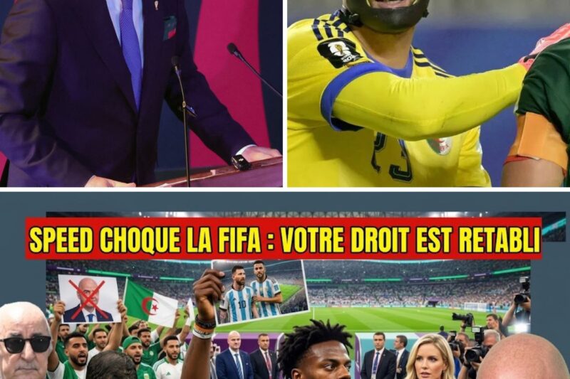 “Réaction choc de Speed au match Algérie–Argentine : la vidéo qui enflamme les réseaux et déclenche une tempête mondiale autour de la FIFA et d’Infantino”