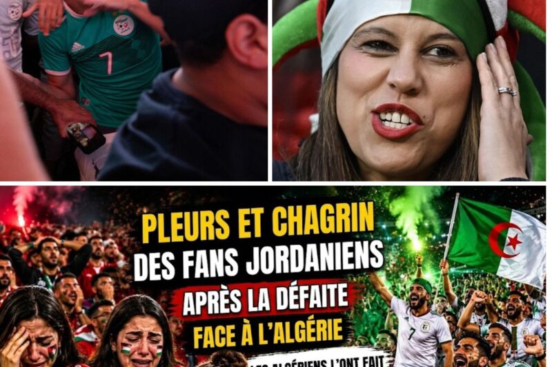 Algérie–Jordanie : les promesses d’avant-match se retournent contre les supporters jordaniens après la remontada des Fennecs
