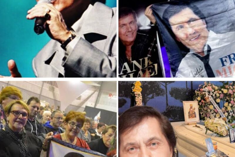 Frank Michael : l’adieu bouleversant d’une légende – Les fans offrent une dernière rose lors de ses obsèques