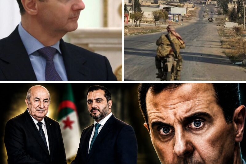 Abdelmadjid Tebboune Accueille la Délégation Syrienne Inattendue : La Vérité Sur l’Exil et le Procès de Bachar al-Assad Dévoilée !