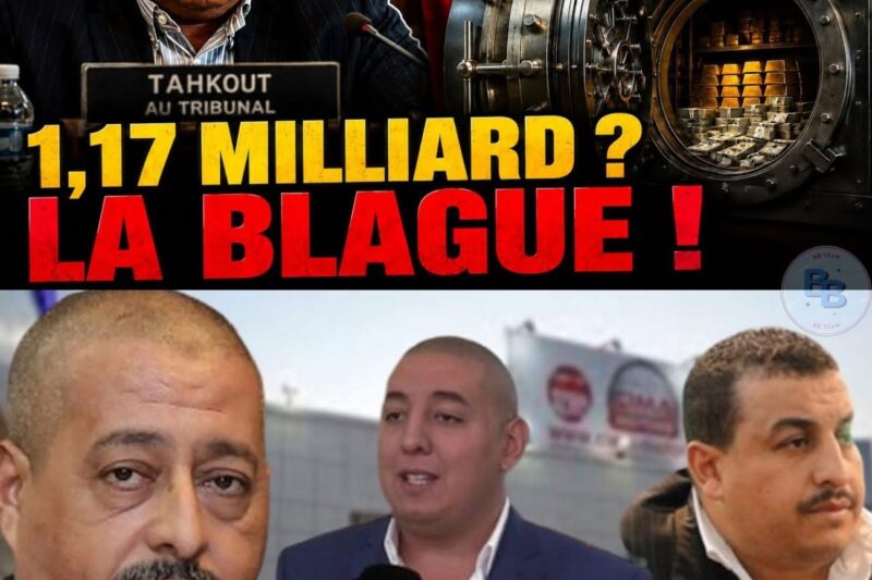 Tahkout et son 1,17 milliard € en Suisse : l’histoire de la plus grande blague judiciaire en Algérie