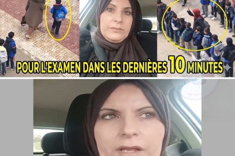 Le sujet le plus brûlant du moment : la réaction fracassante d’un professeur envers un élève arrivé avec 10 minutes de retard à un examen en Algérie pendant le Ramadan.